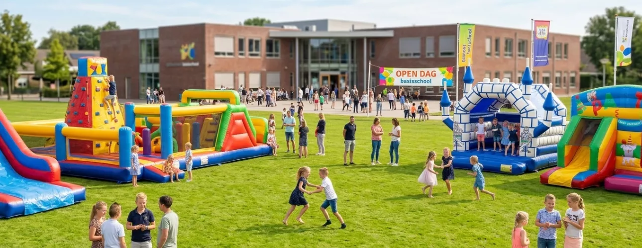 Open dag organiseren met Springkussenverhuur Venlo