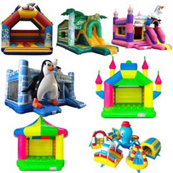 Weekendhuur grote springkussens