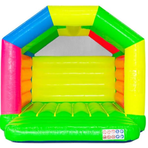 Springkussen standaard Fluor Colours 5x4m Springkussen standaard Fluor Colours 5x4m